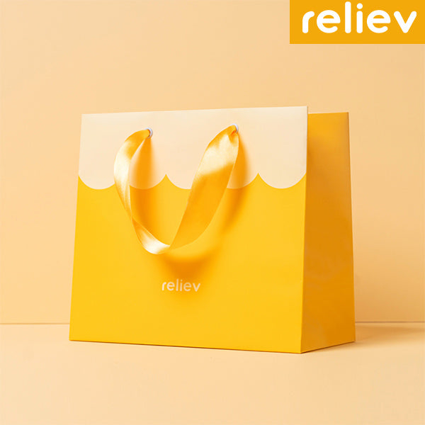 リリーブ ベビー食器専用 ショッピングバッグ 袋 紙袋 手さげ袋 reliev 出産お祝い プレゼント